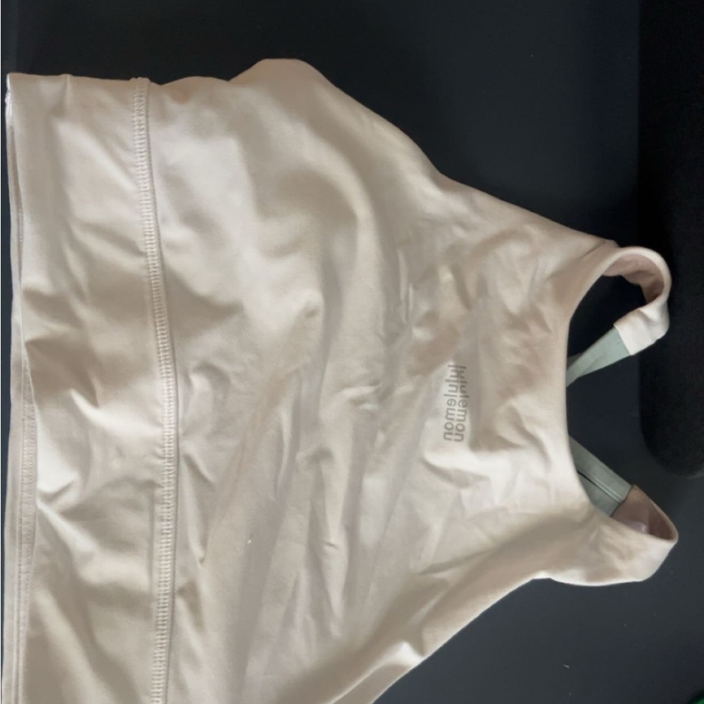Lululemon Cream Sports Bra